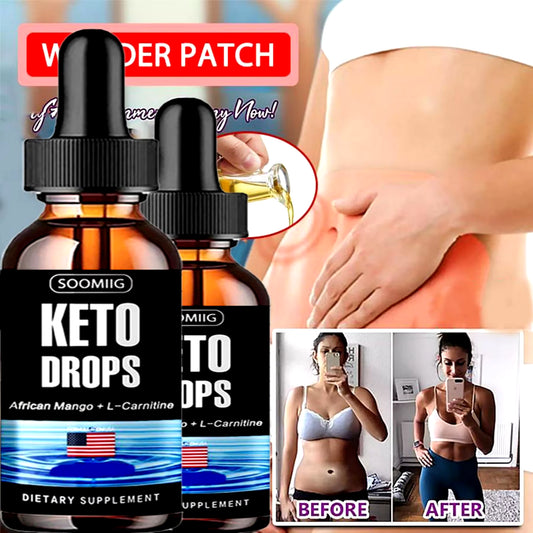 KETO DROPS BURNS FAT INCREASES ENERGY DIETARY SUPPLEMENT Organic Detoxification Promotes Metabolism